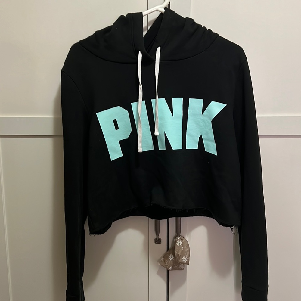 Pink Women’s Cropped Hoodie